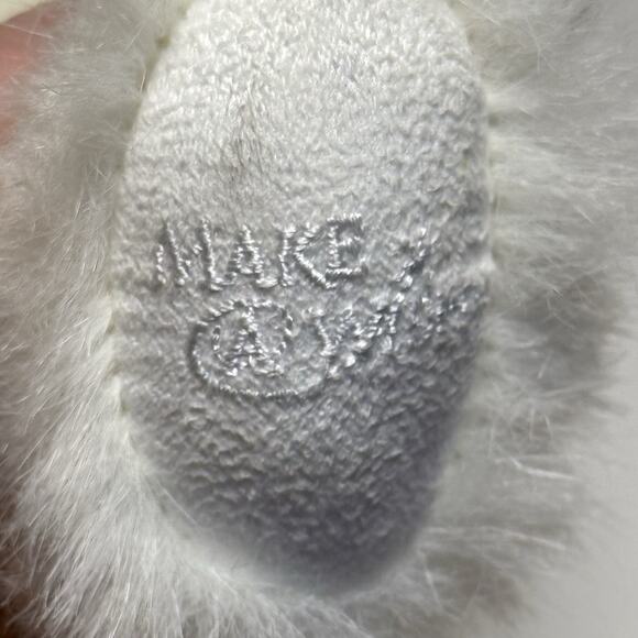 Things Remembered Make-A-Wish White Teddy Bear Plaid Bow Ralph Lauren Style Xmas - Picture 2 of 6